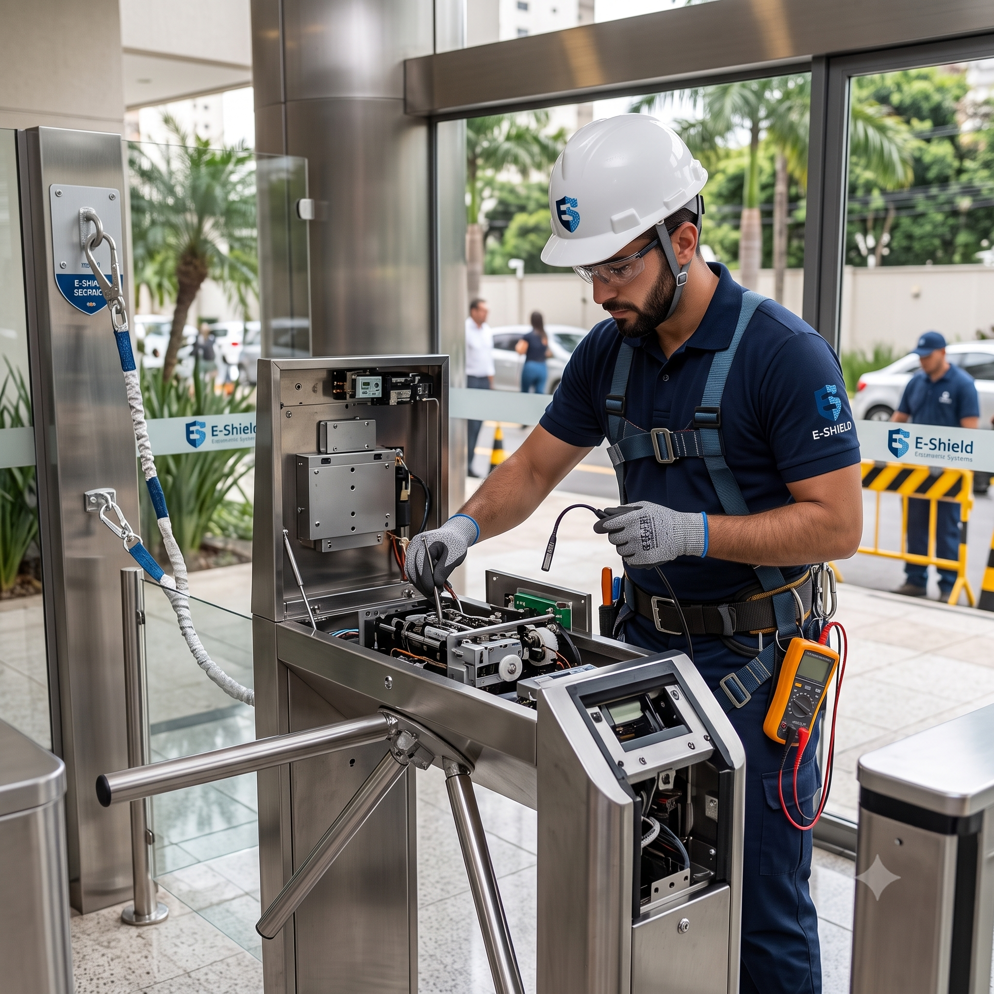 Técnico em manutenção de catracas
